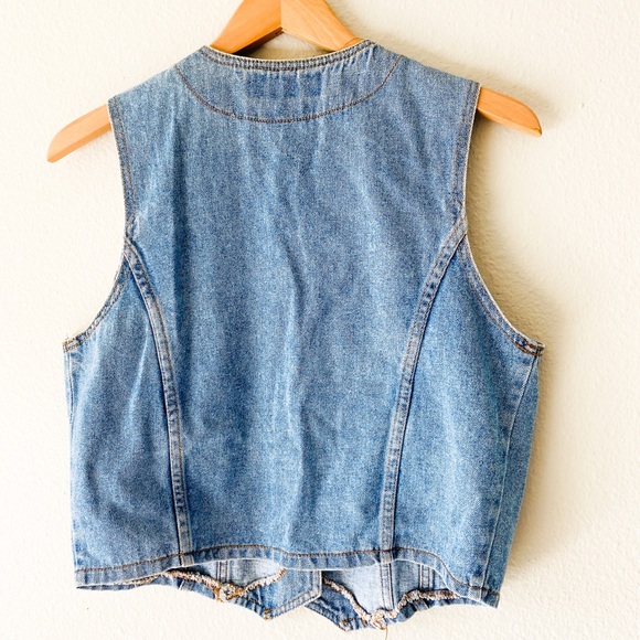 Vintage Team Tactics denim jacket 80s - Picture 7 of 7